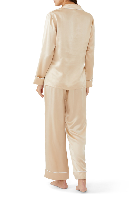 Coco Silk Long Pyjama Set